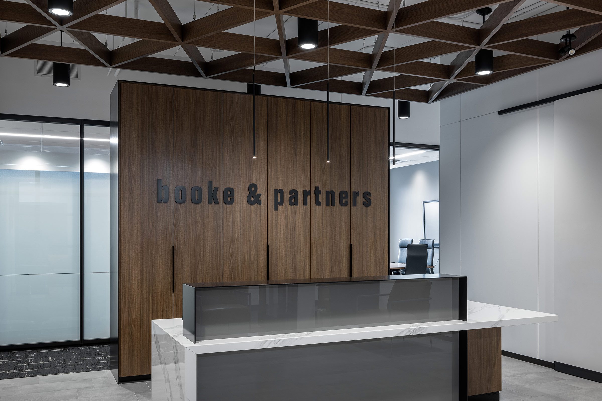 Booke & Partners Reception Desk