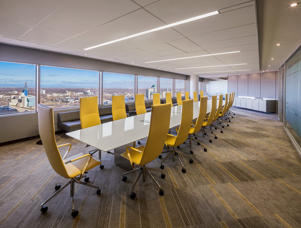 Deloitte Large Boardroom City Views