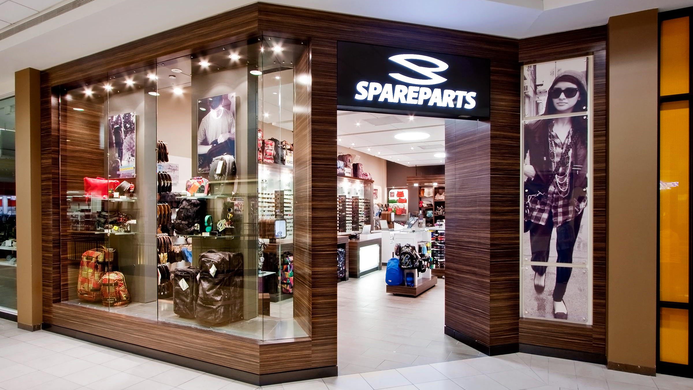 SpareParts Premium Accessories Store Entrance
