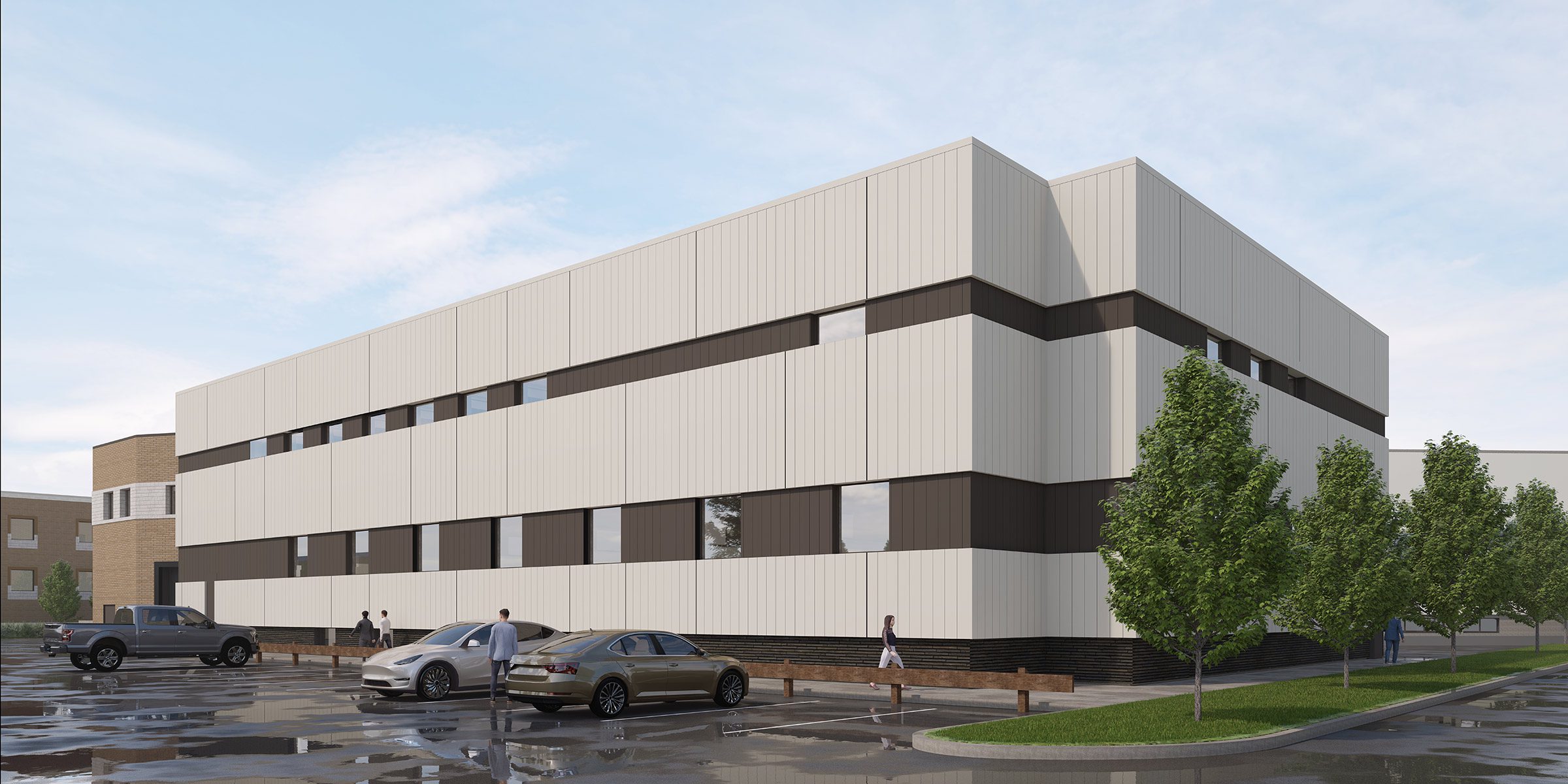 Bethesda Regional Health Centre Expansion Building Exterior